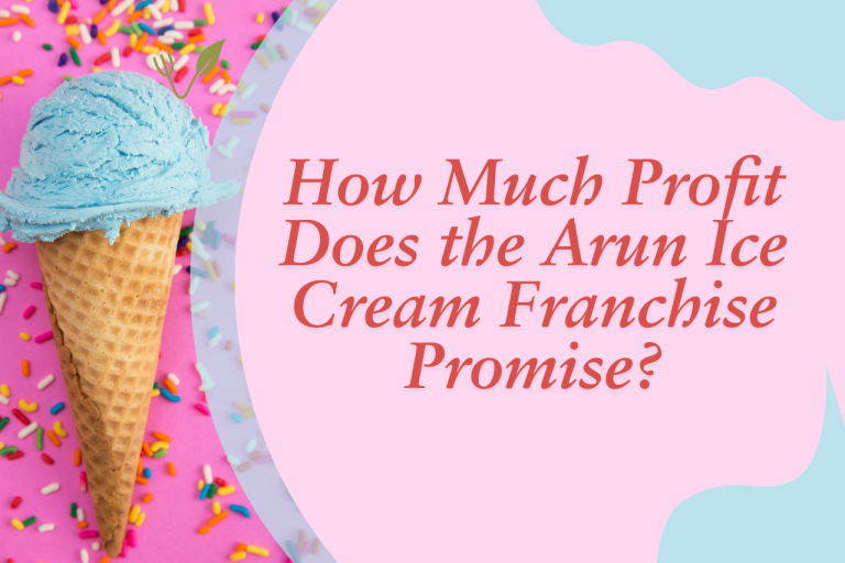 Arun Ice Cream Franchise Cost Analysis Profit Investment