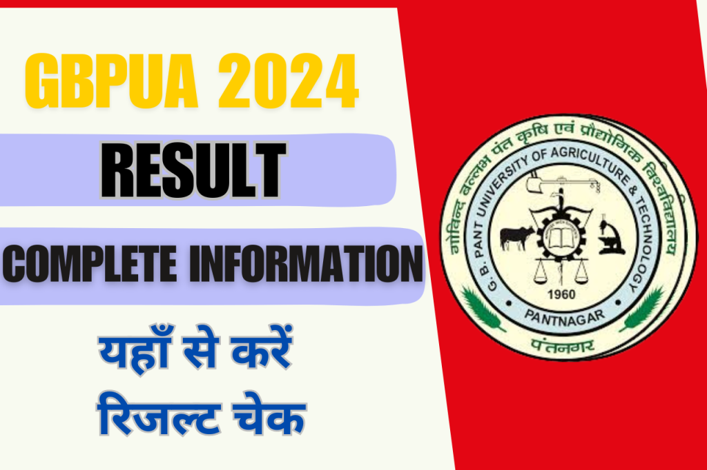 GBPUAT Result 2024