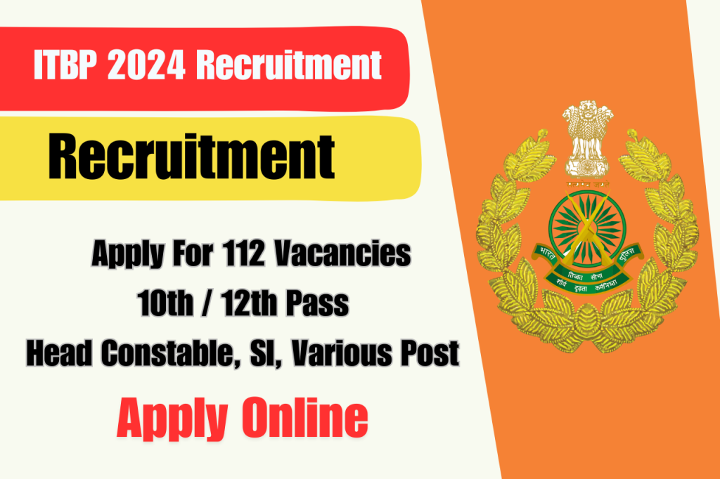 ITBP Recruitment 2024