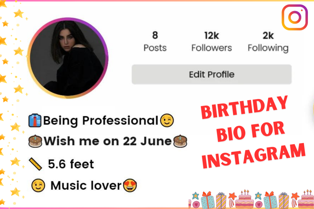 Birthday Bio For Instagram