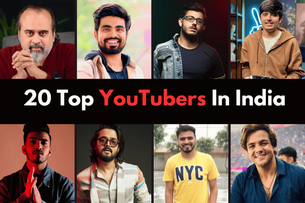 Top YouTubers In India