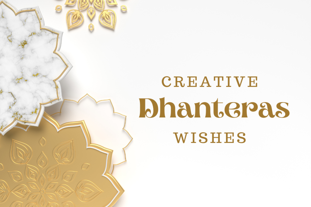 Creative Dhanteras Wishes