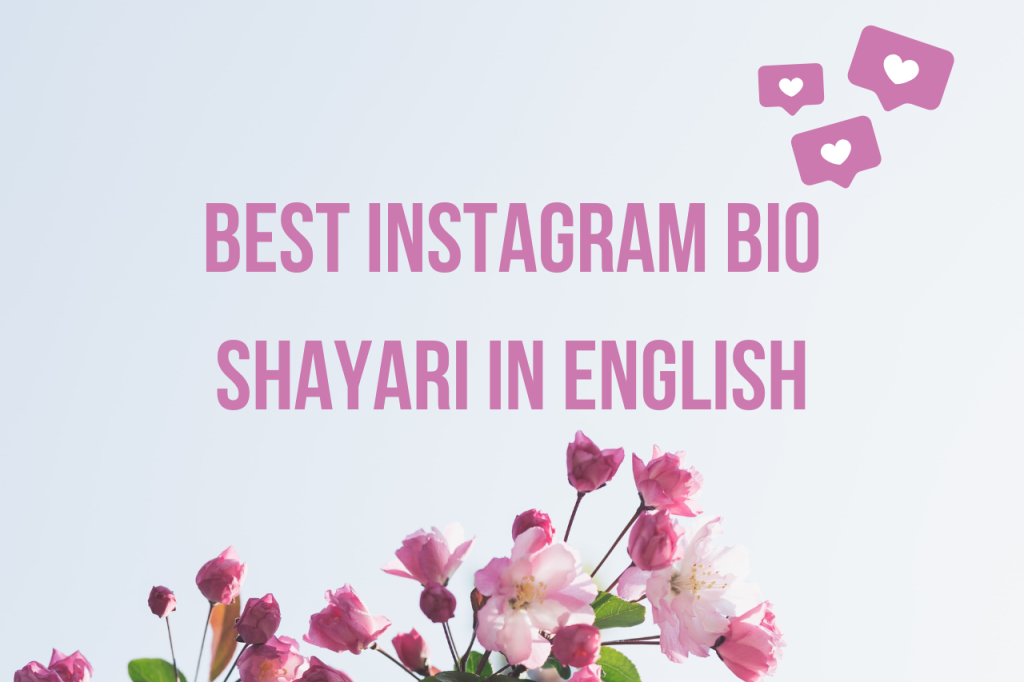 Instagram Bio Shayari in English