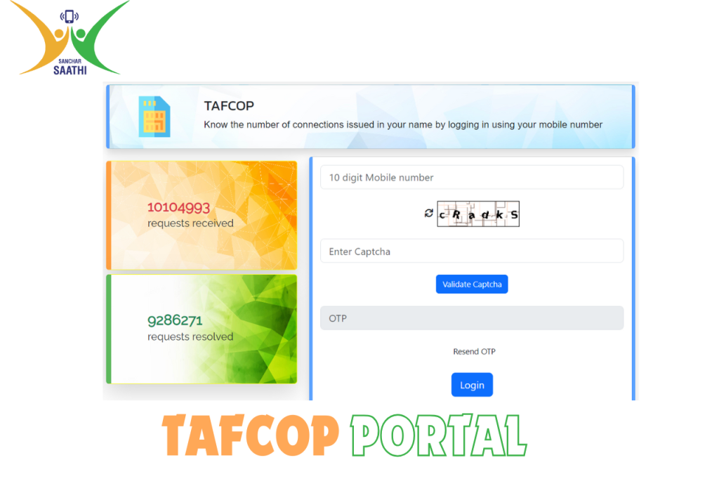 TAFCOP Portal