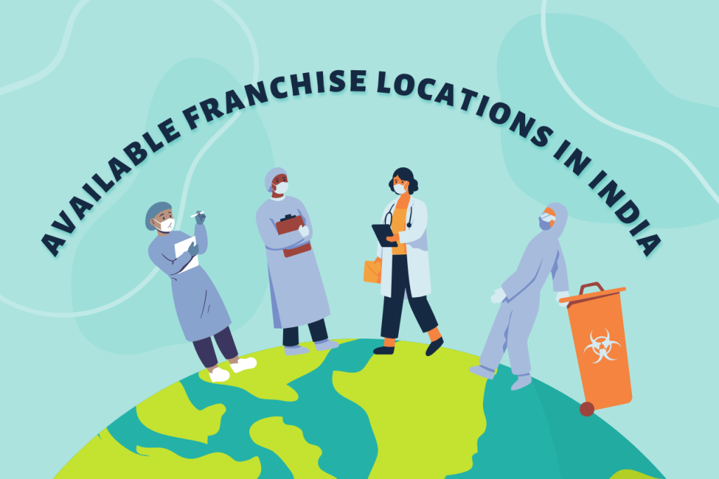 Available Franchise Locations in India