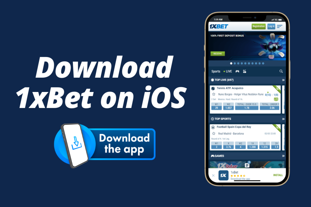 How To Download and Install the 1xbet File on iOS or iPhone