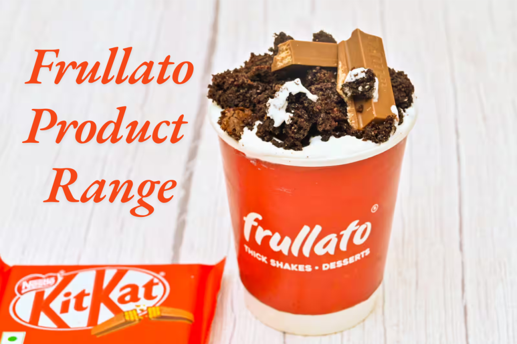 Product Range Available At Frullato 