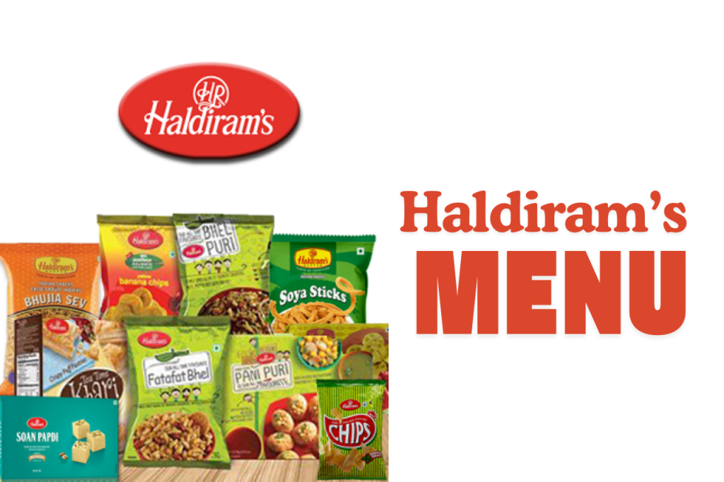 Haldiram’s Menu Offerings