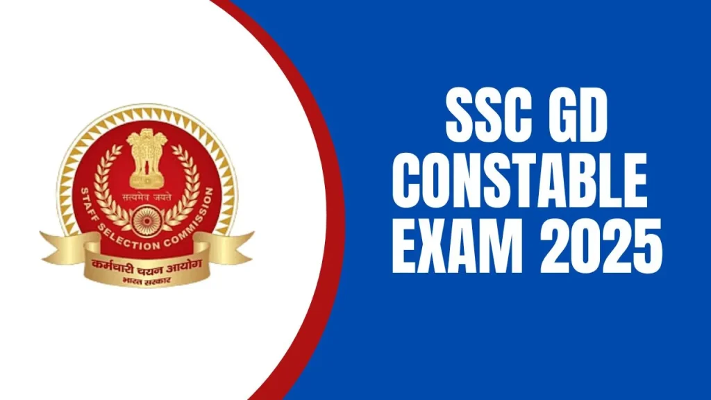 SSC GD Constable Exam 2025